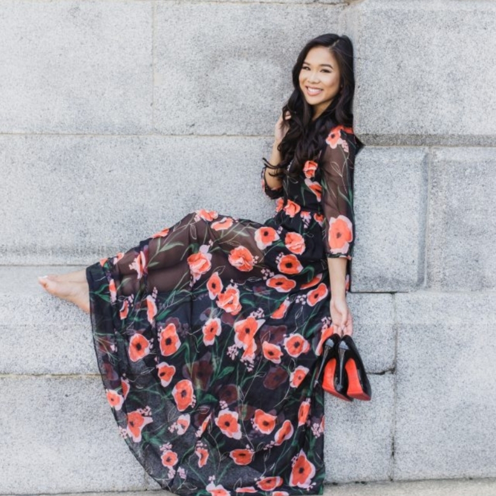 NWT Vici Poppy Dreams Maxi Dress - Picture 7 of 7